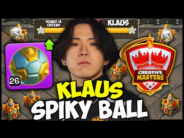 KLAUS Uses the Spiky Ball for the 1st Time in War!! Creative Masters Series 3.0 class=