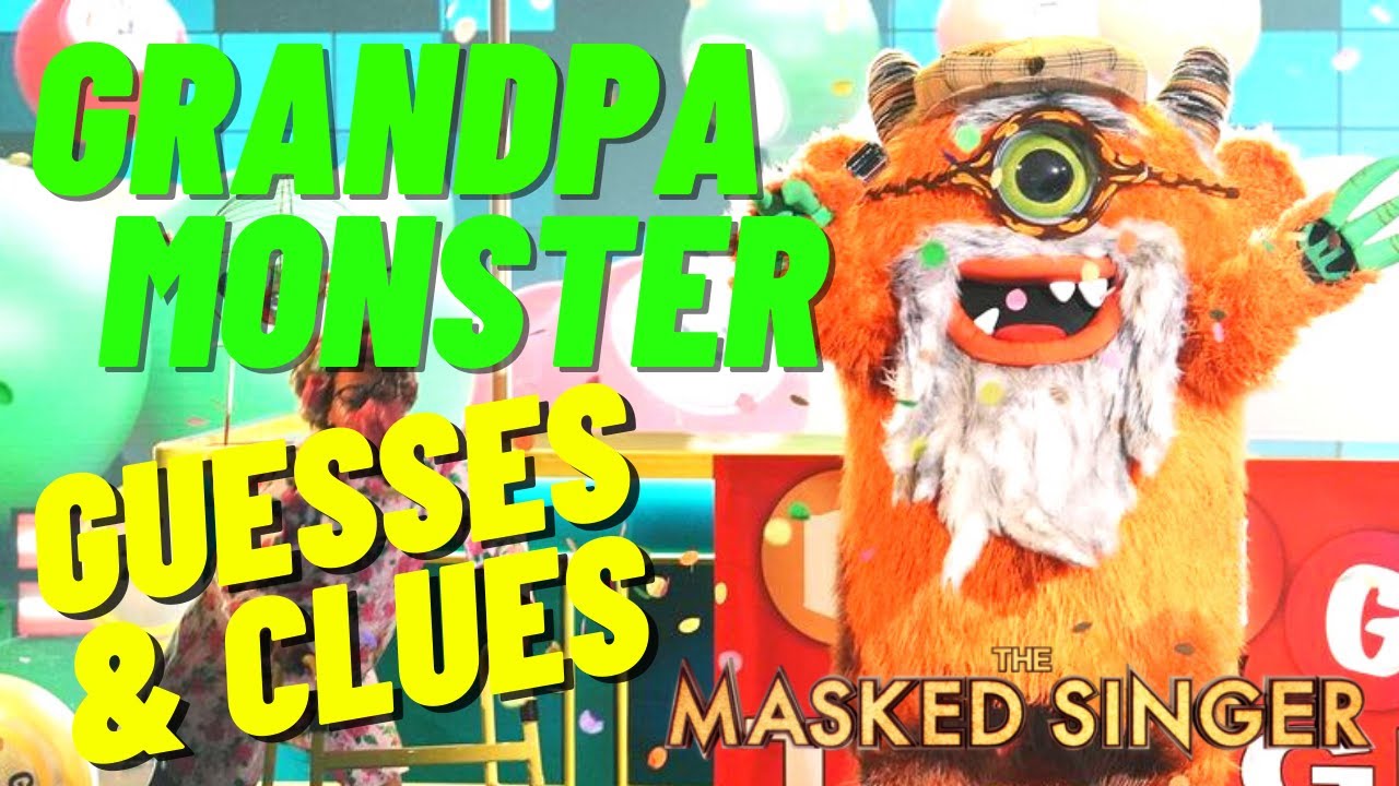 Masked Singer Grandpa Monster Clues + Judges Guesses
