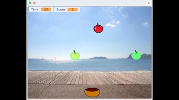 Lập trình Scratch: Game hứng táo  - Phiên bản 1  - Dễ