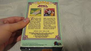 Babar Babars First Steps Vhs Review
