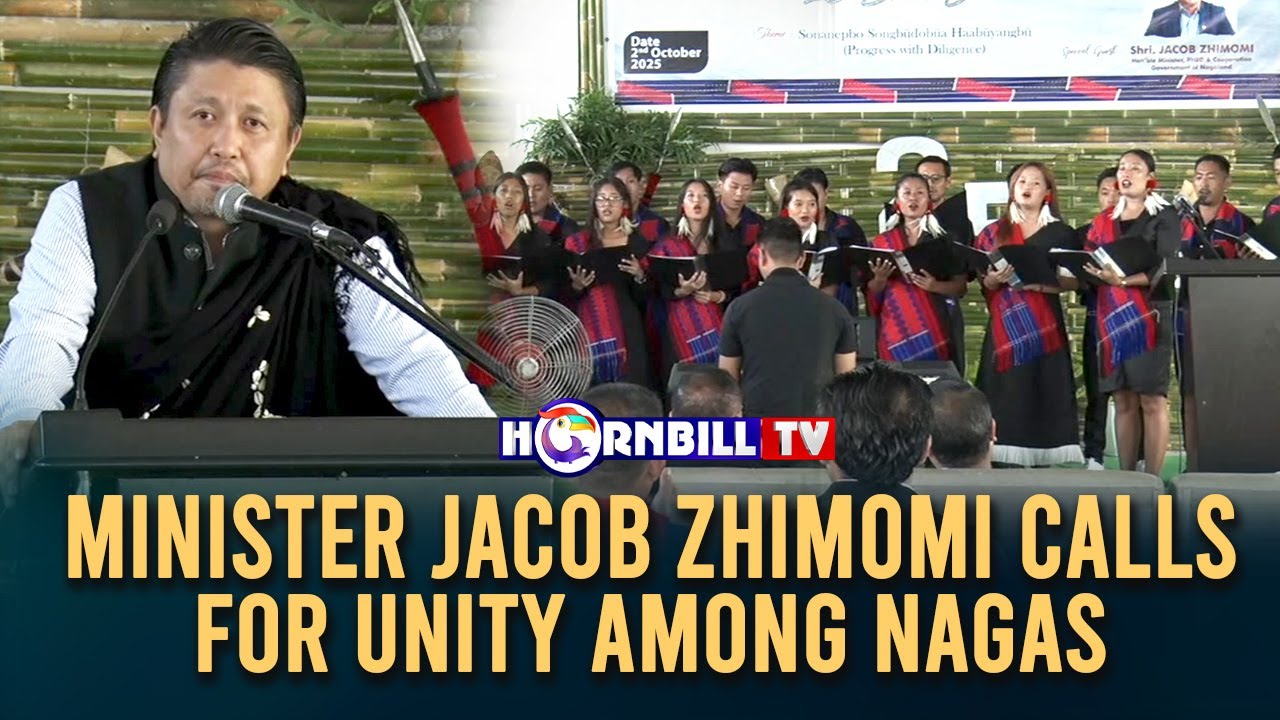 MINISTER JACOB ZHIMOMI CALLS FOR UNITY AMONG NAGAS
