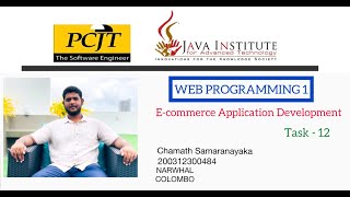 Celebrity Web Project Task 12 | 1st Year | Semester 01 | Java Institute Net Worth