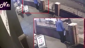 Video- CCTV captures moment man kills his friend with a single punch