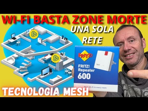 Con 34€ WI-FI CAPILLARE In Tutta La CASA Con FRITZ REPEATER 600 E TECNOLOGIA MESH Di AVM! Recensione