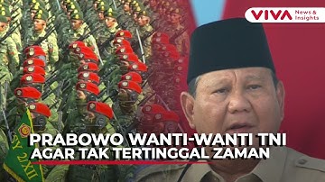 Prabowo Tegas di HUT TNI: Tak Ada Tempat bagi Pemimpin yang Tak Kompeten
