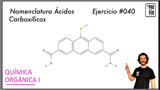 Nomenclatura de acidos carboxilicos ejercicio #040