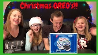 Peppermint Bark Oreos!  How do they taste?
