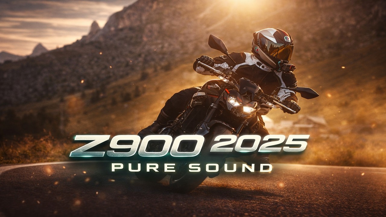 Z900 2025 – Sound Power💥 Mountain PT 1 #scproject #z900 #exhaust