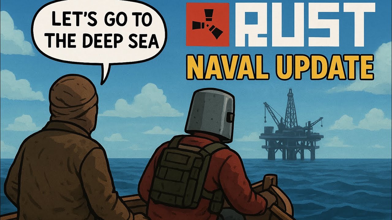 Boat Bases?! Rust Naval Update Gameplay - YouTube