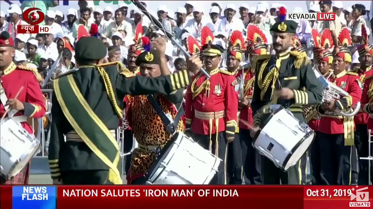 Jammu and Kashmir police band present s musical performance