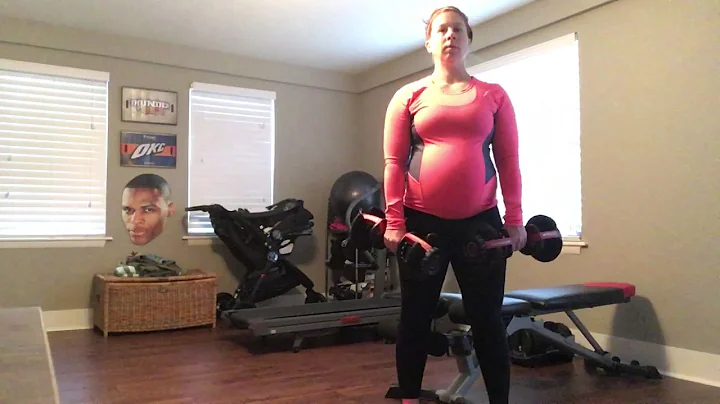 Dumbbell upright row