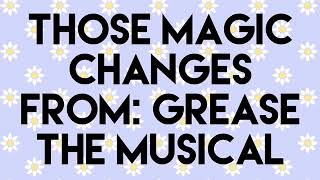 Those Magic Changes From: Grease the Musical Ukulele Tutorial