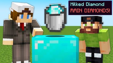 Minecraft, But You Can MILK Blocks?...