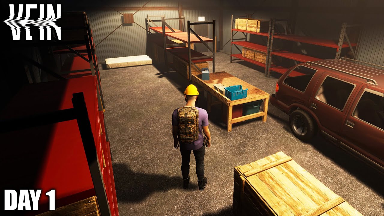 VEIN Day 1 - Learning To Survive As A Newer Player