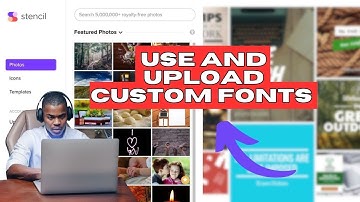How to Upload and Use Custom Fonts in GetStencil 2024?
