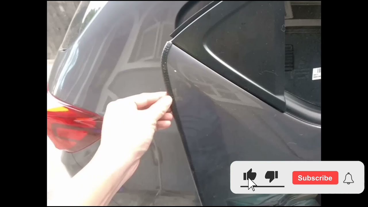 DIY RUBBER DOOR GUARD INSTALLATION YouTube