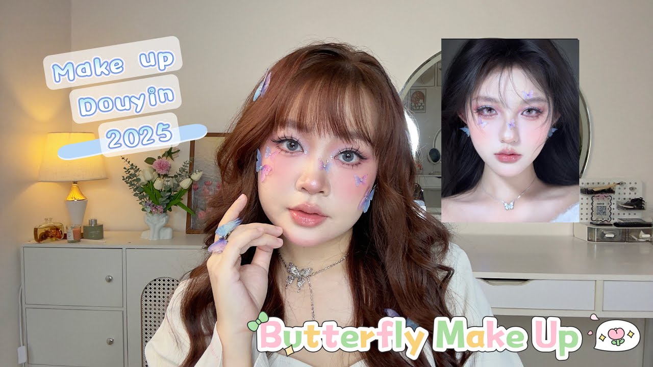 Butterfly Make Up Look| Gợi ý trang điểm bươm bướm Douyin 2025| Ngọc Búnn