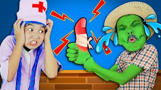 Zombie Boo Boo Finger Family Song | Nursery Rhymes & Kids Songs
