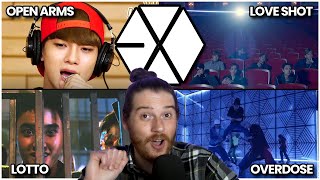 EXO: Overdose, Lotto, Love Shot & Open Arms | REACTIONS