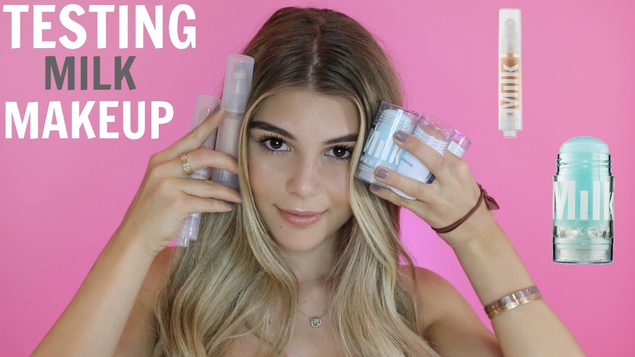 Full Face Of First Impressions Using Milk Makeup L Olivia Jade Youtube