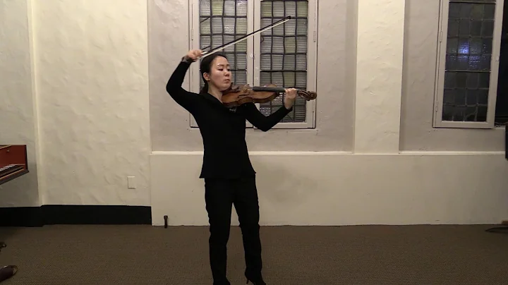 Eunae Koh Bach Violin Sonata No. 3, BWV 1005 (play...