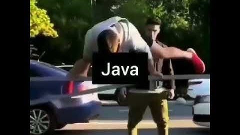 HTML VS RUBY VS JAVA VS PYTHON