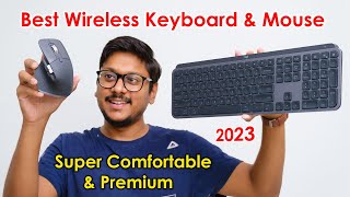 Best Wireless Keyboard &amp; Mouse India 2023... Logitech MX Master 3S &amp; MX Keys S Review⚡️