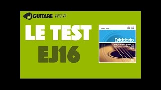 D’Addario Strings Comparison EJ15 EJ16 EJ17 EJ26 - Acoustic Folk