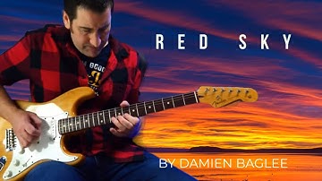 🔥THE-AMAZING 🔥LINE 6 HELIX- RED SKY / Original Song By Damien Baglee - #guitar #line6helix