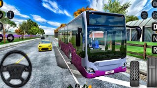 Bus Simulator 2025: Euro Bus City Transport 3D Bus Games - Bus Game Android Gameplay screenshot 5