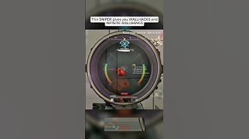 This Sniper Gives You Hacks! #callofduty