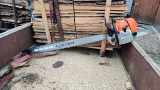 Farmertec 660 +  Sugihara 42" +  1m³ firewood.