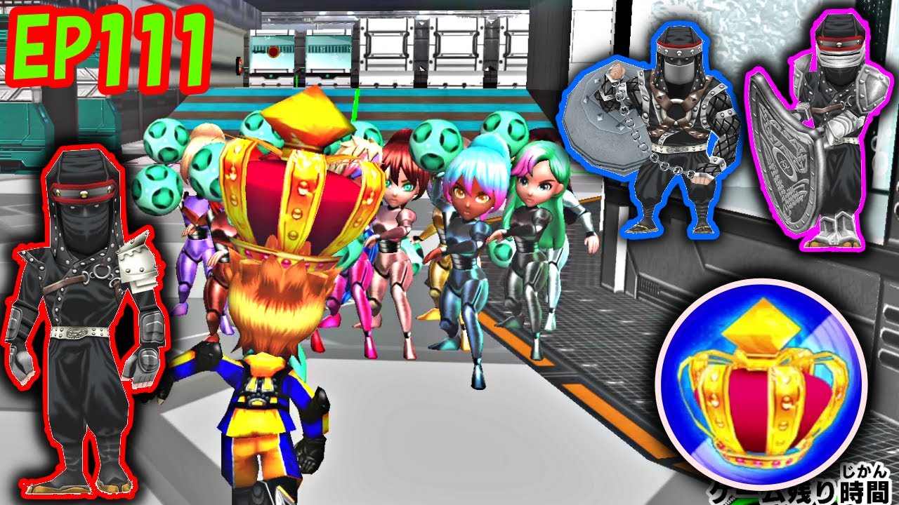 【超戦闘中】ヒューマノイド工場で王冠着けて人気者になってみた！忍どうしてマネキンになったの？奇跡のショット？EP111【戦闘中実況プレイ】