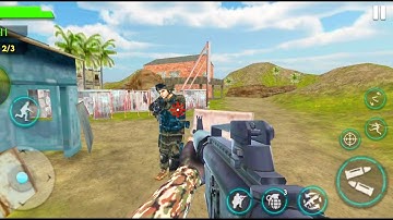 Real Commando Fps Shooting - Android Gameplay #2