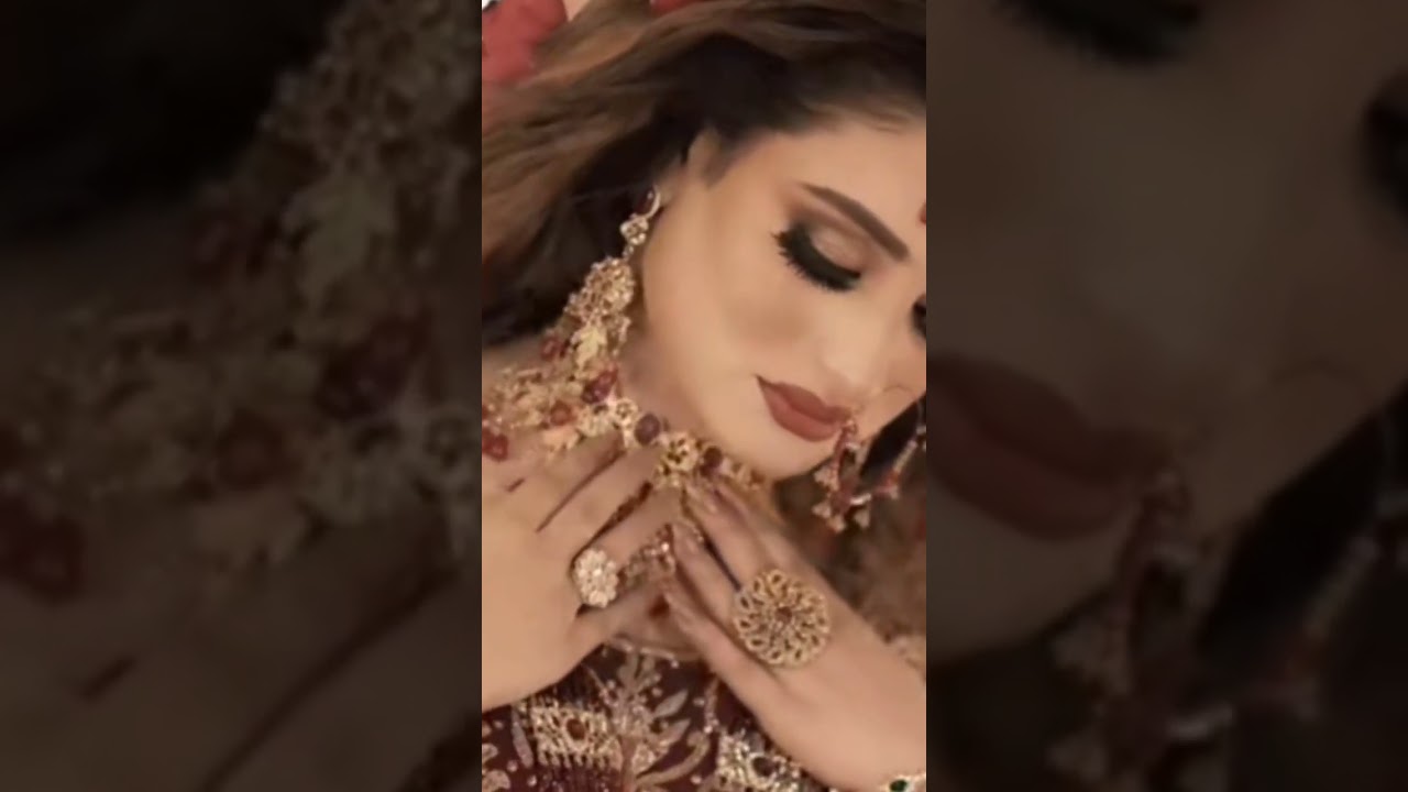 bridal shooting #unfrez #eyemakeup #makeuptutorial #foryoupageシ #by mk'beauty saloon