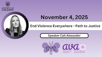 End Violence Everywhere: Path to Justice - Cait Alexander