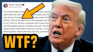 Desperate Trump claims we won the war as war EXPLODES