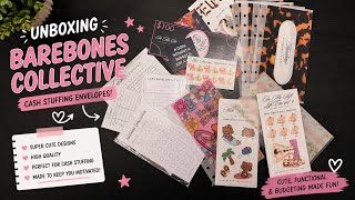 Barebones Collective Cash Stuffing Haul & Savings Challenge Unboxing