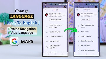 How to Change Language on Google Maps! [Android]