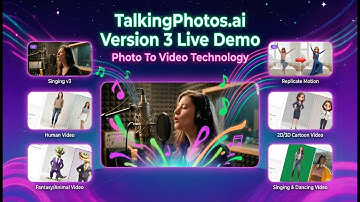 TalkingPhotosAI 3.0 Live Demo: New Talking, Singing & Dancing Features
