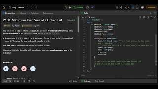 Leetcode 2130 || leetcode daily solution 14-06-2026 || C++ solution