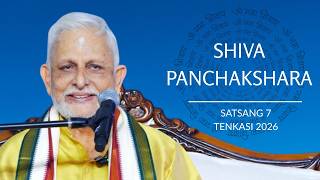 Satsang 7 | Mastering Shiva Panchakshara Chanting & Breath Synchronization | Sri M | Tenkasi 2026