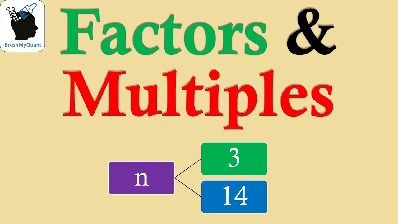 Factors and Multiple Problem involving LCM | BrushMyQuant - YouTube