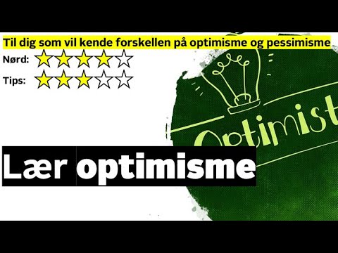 Video: Hvordan Lære Optimisme