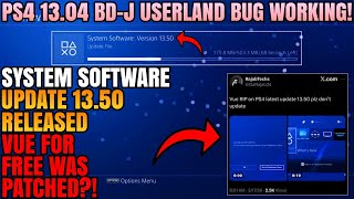 New Playstation 4 System Software Update 13.50 Released
