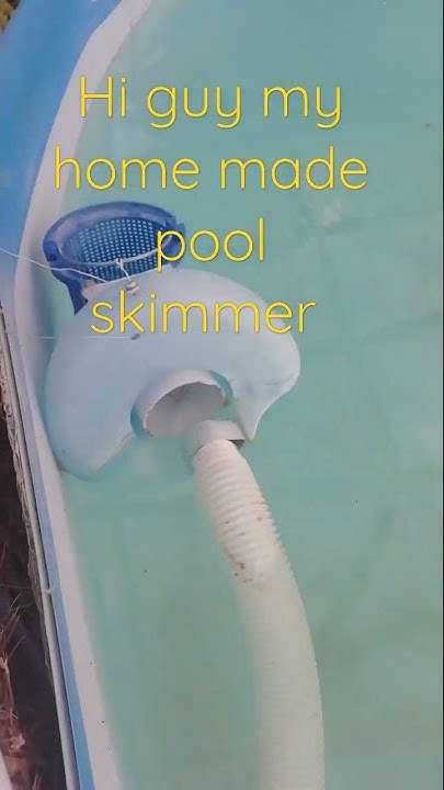 my-homemade-pool-skimmer-i-made-for-my-swimming-pool-youtube