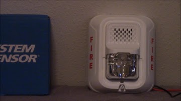 System Sensor L-series P2WL ALL TONES