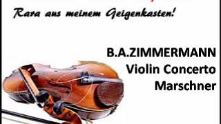 Bernd Alois Zimmermann Violin Concerto