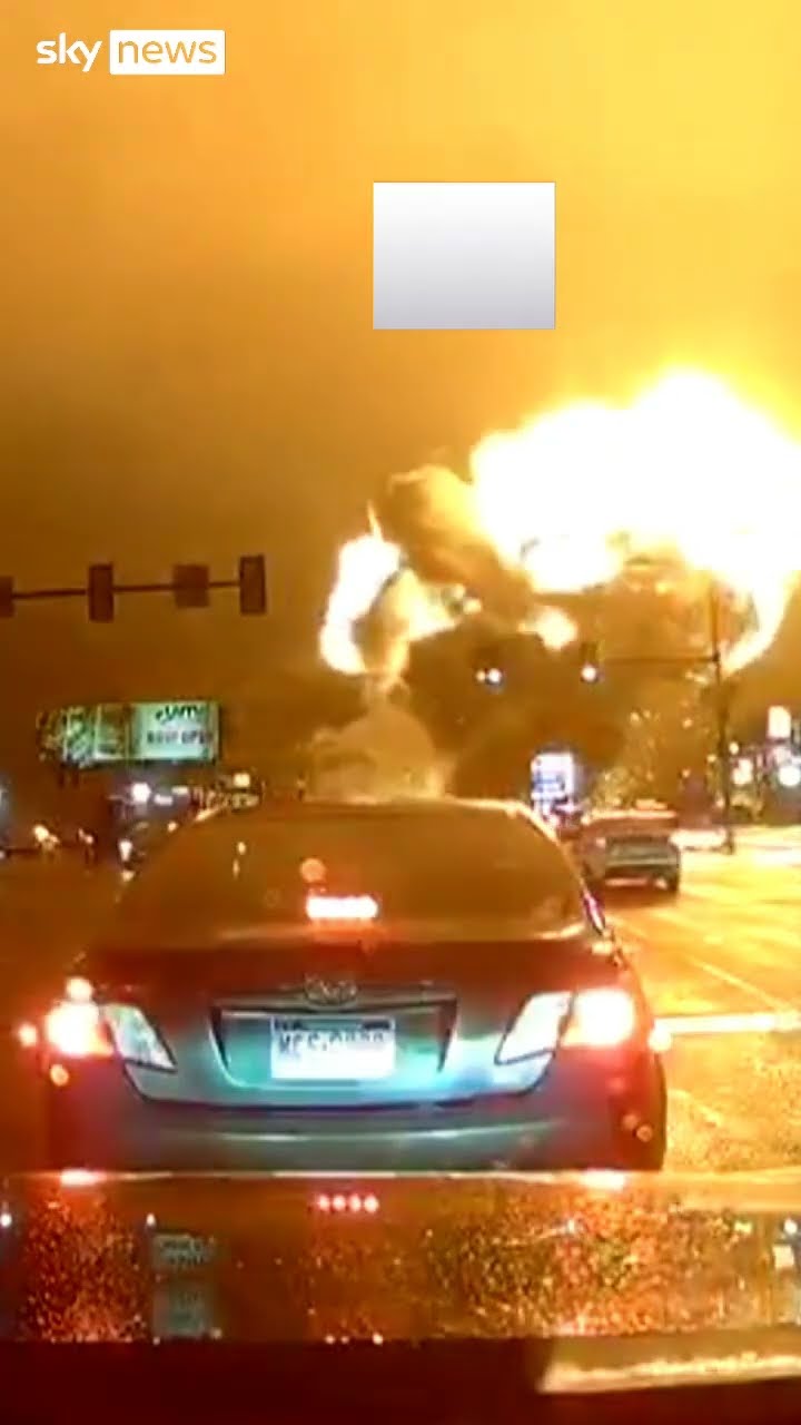 CCTV captures moment of Philadelphia crash