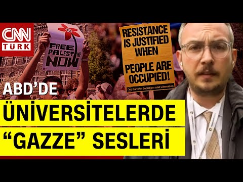 ABD'de Üniversiteler Karıştı! Gazze İçin Yüzlerce Genç Protesto Yapıyor | Akıl Çemberi